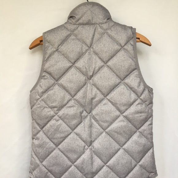 J. Crew Factory Textured Quilted Puffer Vest XXS - Picture 2 of 8